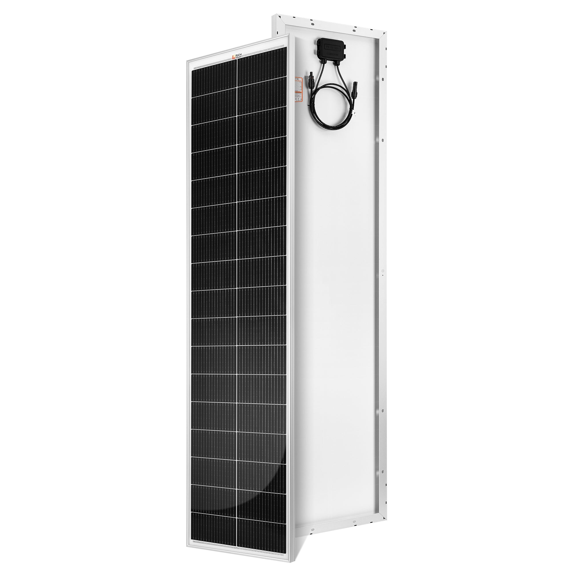 Rich Solar MEGA 130W Slim solar panel included with RS-K130SL 130W Slim Kit