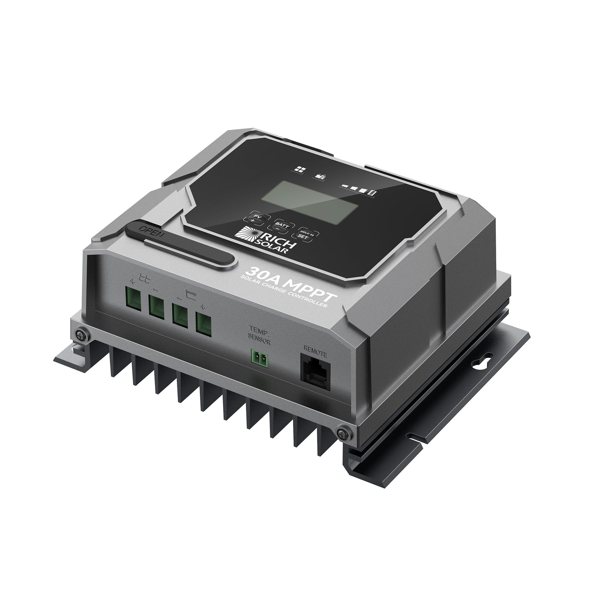 Rich Solar BRAVO 30A MPPT solar charge controller included in RS-K260SL 260W Slim Kit