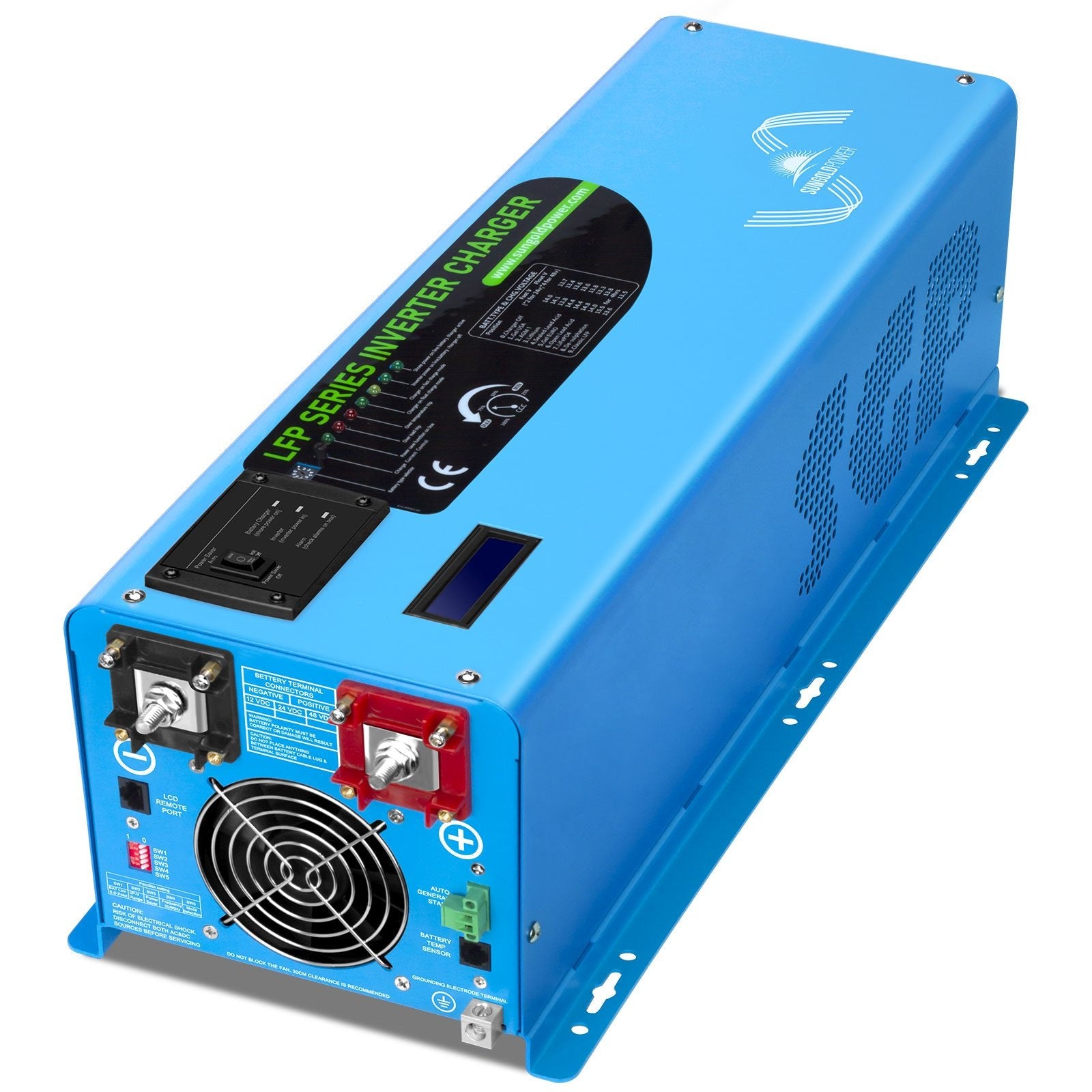 Low Frequency Inverter 4000W-DC24V (split phase) AC input 240V AC output 120V and 240V