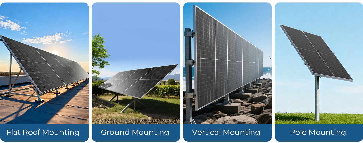 590 Watt Bifacial N-Type Monocrystalline Solar Panel