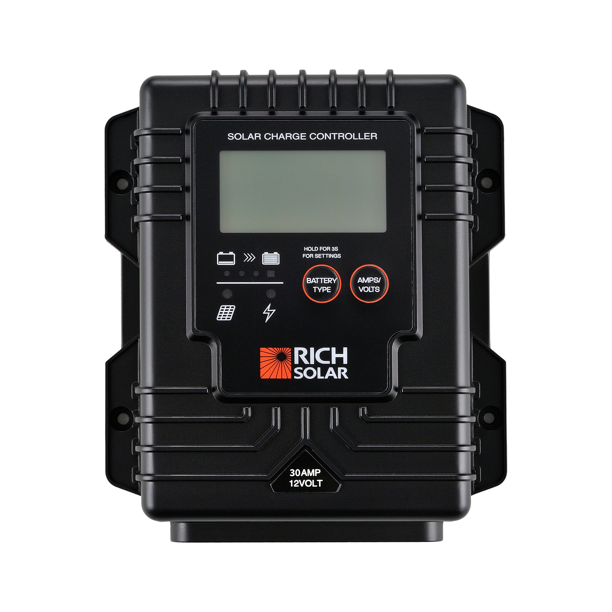 Rich Solar BRAVO Waterproof 30 amp PWM solar charge controller