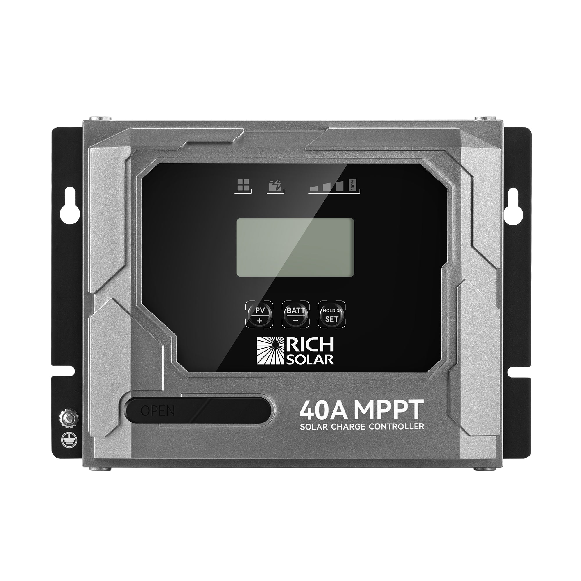 Rich Solar BRAVO 40 battery type selections
