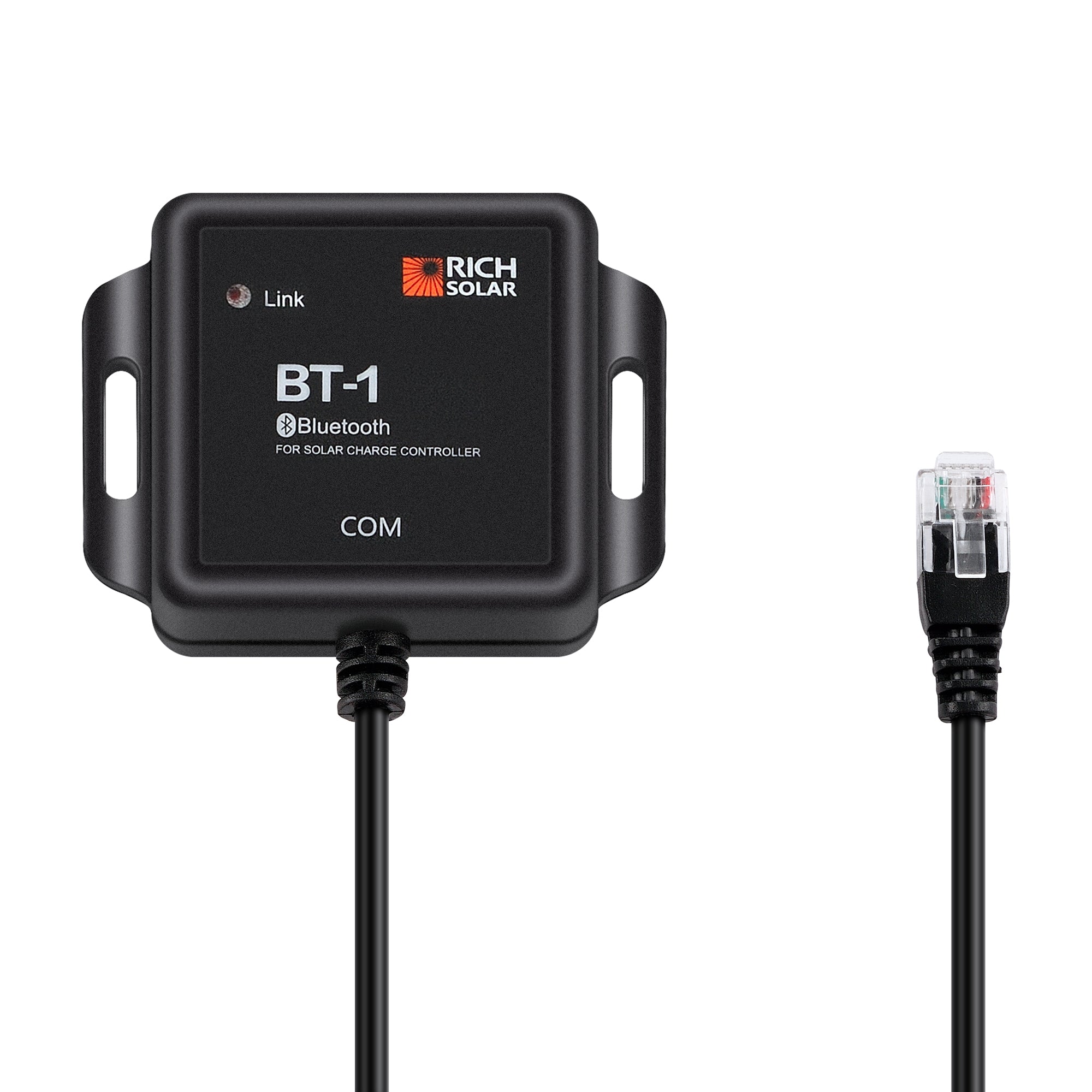 Rich Solar BT-1 Bluetooth module smartphone app monitoring charge controller