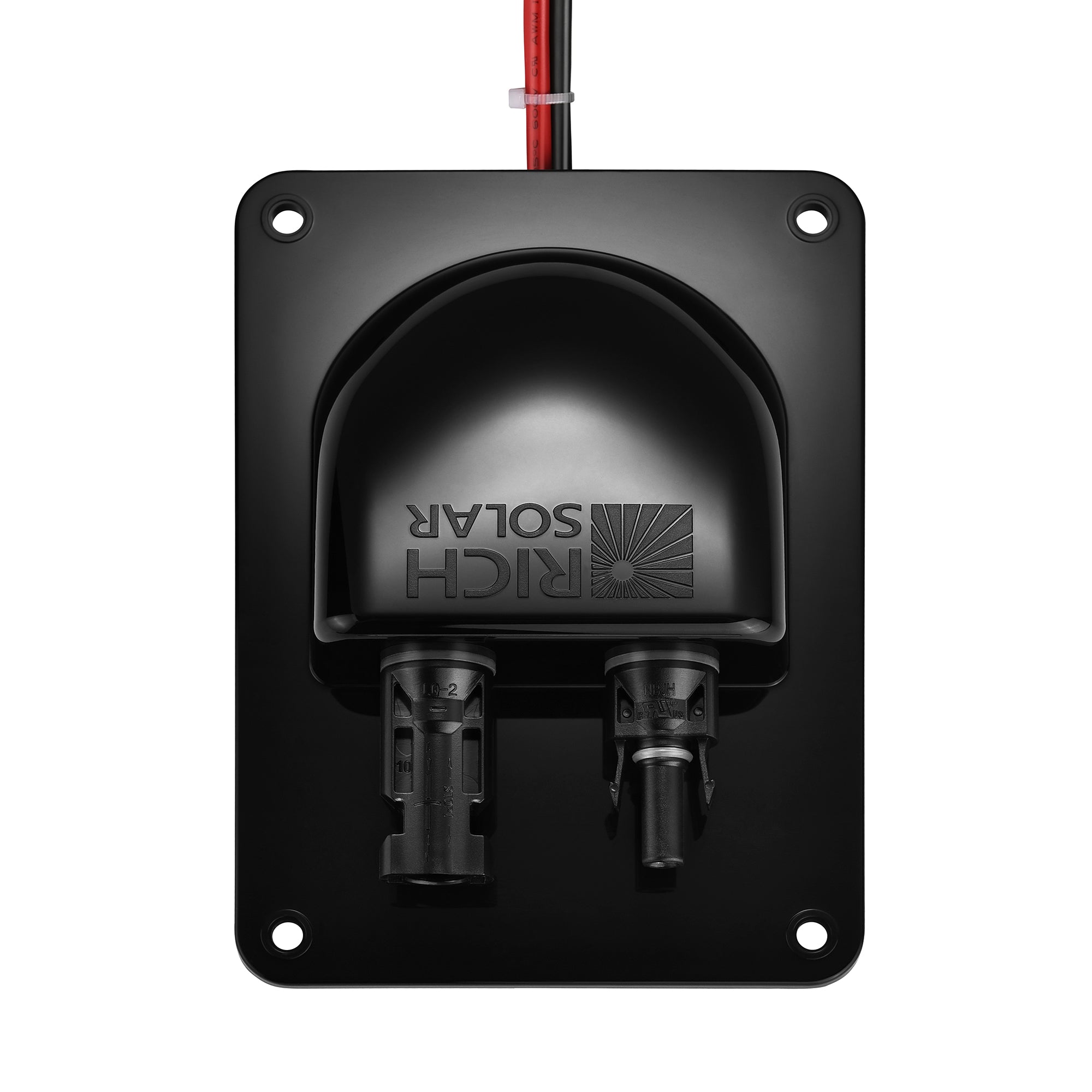 Rich Solar cable entry plate RS-G04 10AWG with IP68 MC4 connectors