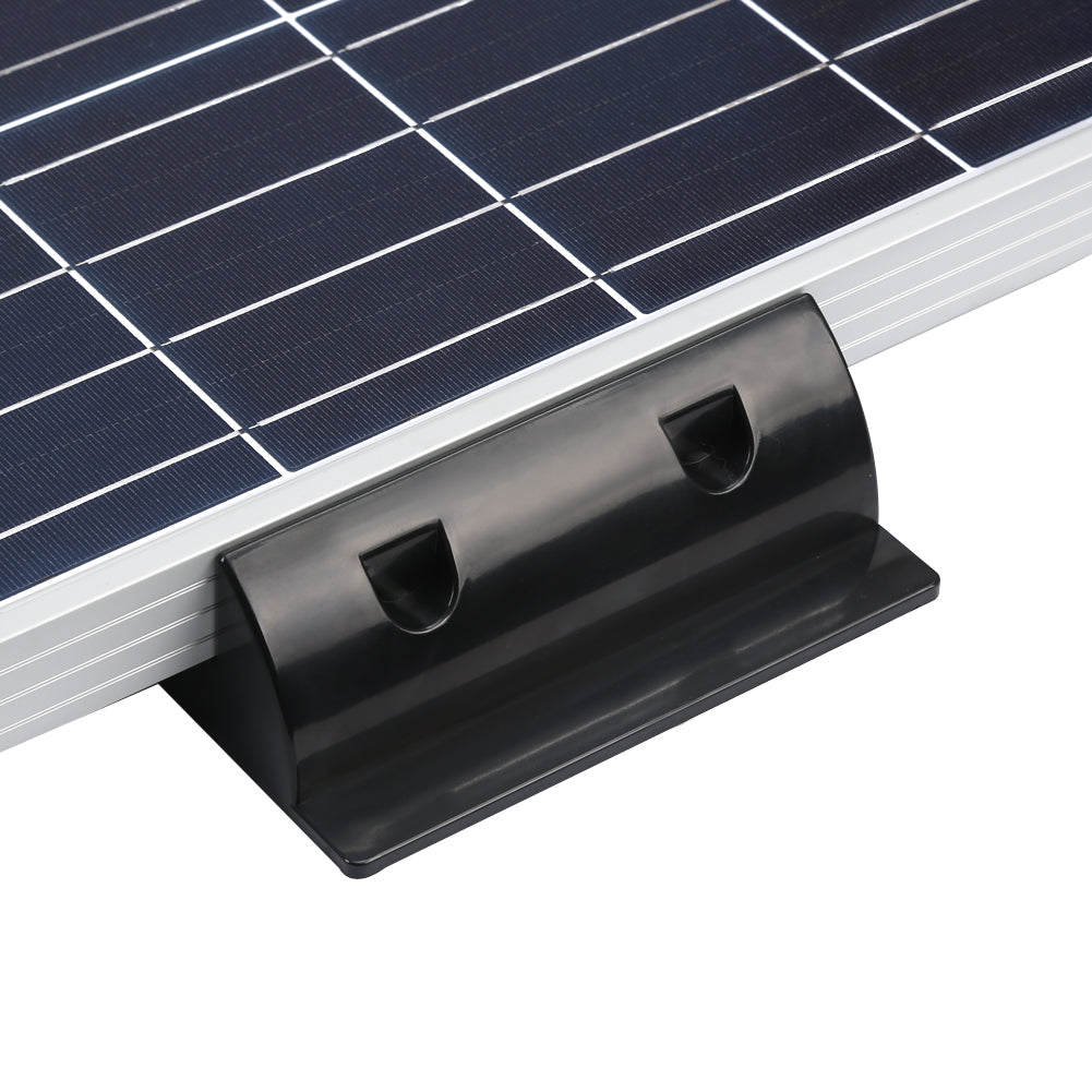 Rich Solar corner bracket mount close up corner detail