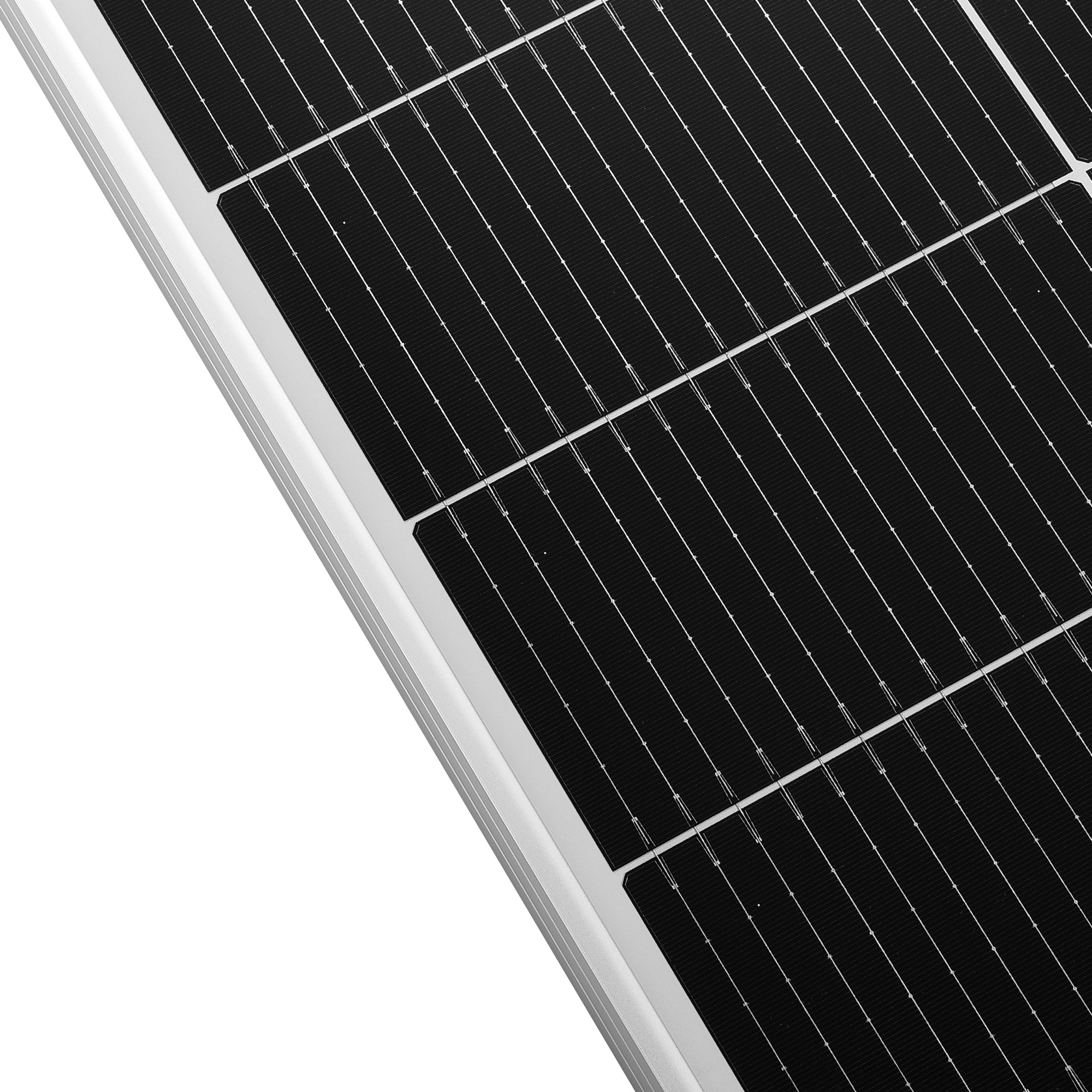 Rich Solar MEGA 130 SLIM full panel view outdoor installation