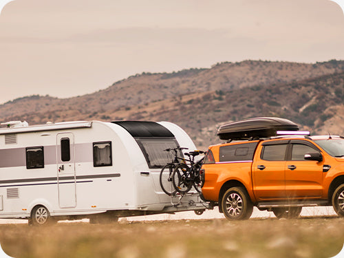 MEGA 200 PRO FLEX on trailer roof
