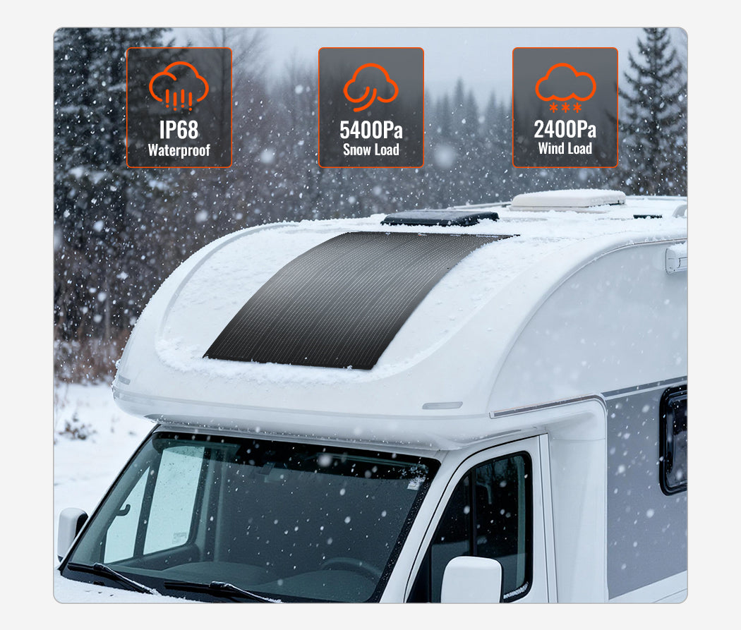 Rich Solar MEGA 200 PRO FLEX IP68 waterproof all-weather construction