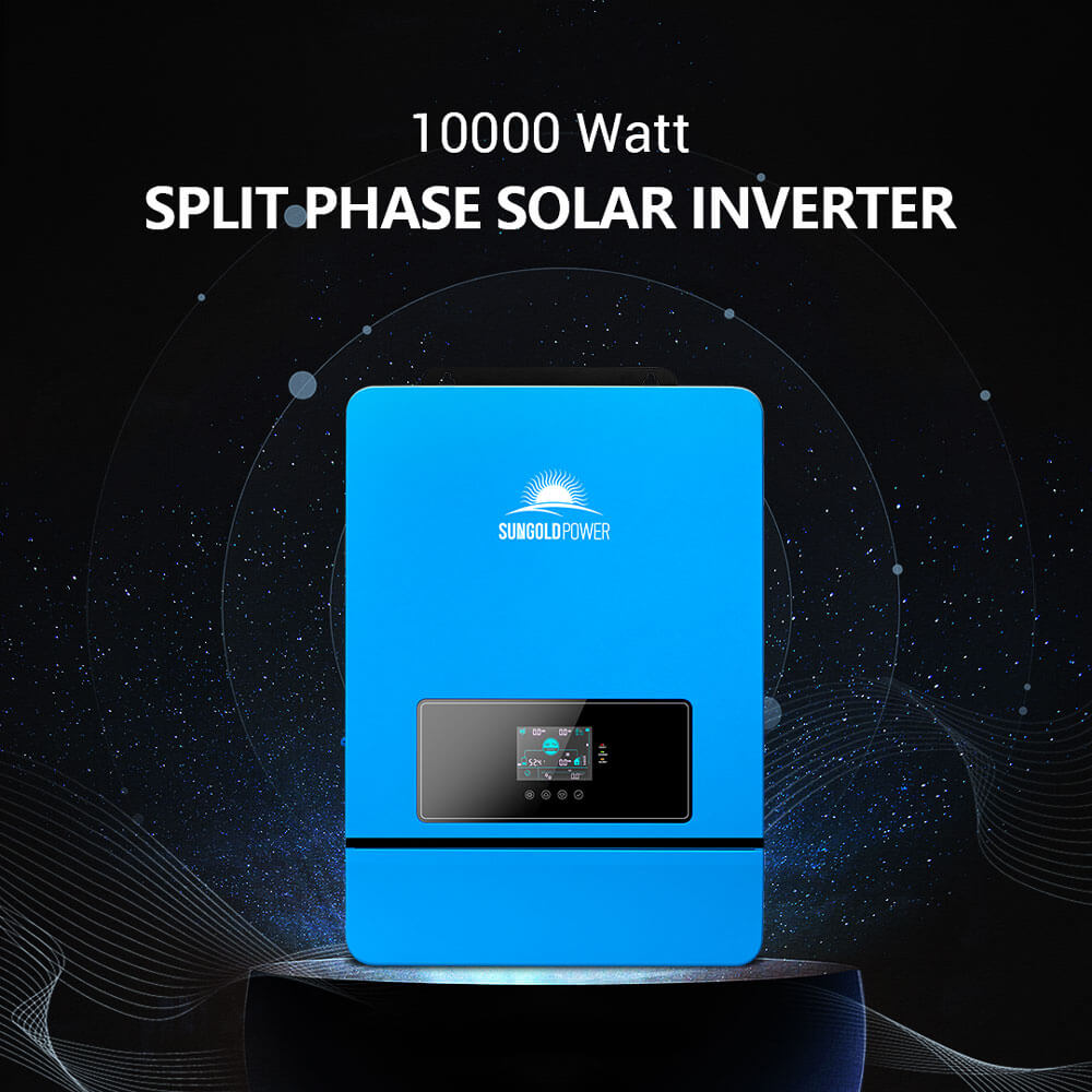 OFF GRID SOLAR KIT 12 X 550 WATTS SOLAR PANELS 20.48KWH-25.6KWH LITHIUM BATTERY 10KW SOLAR INVERTER 48VDC 120V/240V SGR-10K25S
