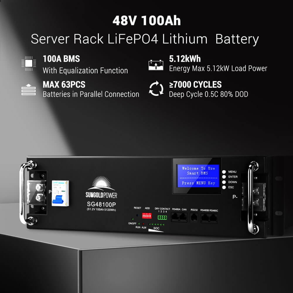 Off-Grid Solar Kit 15000W 48VDC 120V/240V LiFePO4 30.72KWH Lithium Battery 20 X 415 Watts Solar Panels SGR- 15K20E