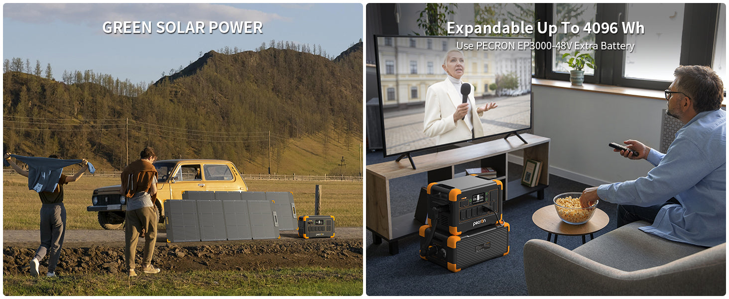 PECRON E1000LFP portable power configuration