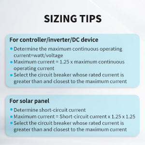 Renogy molded case circuit breaker sizing guide