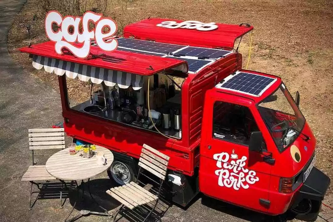 Renogy portable power application for a truck