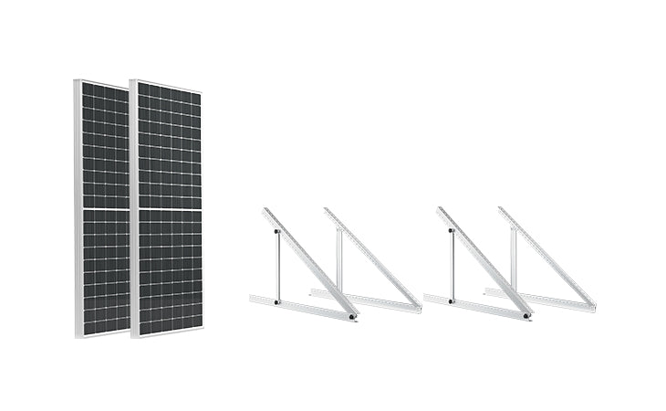 Renogy 50-inch bracket bundle with bifacial 450W solar panel