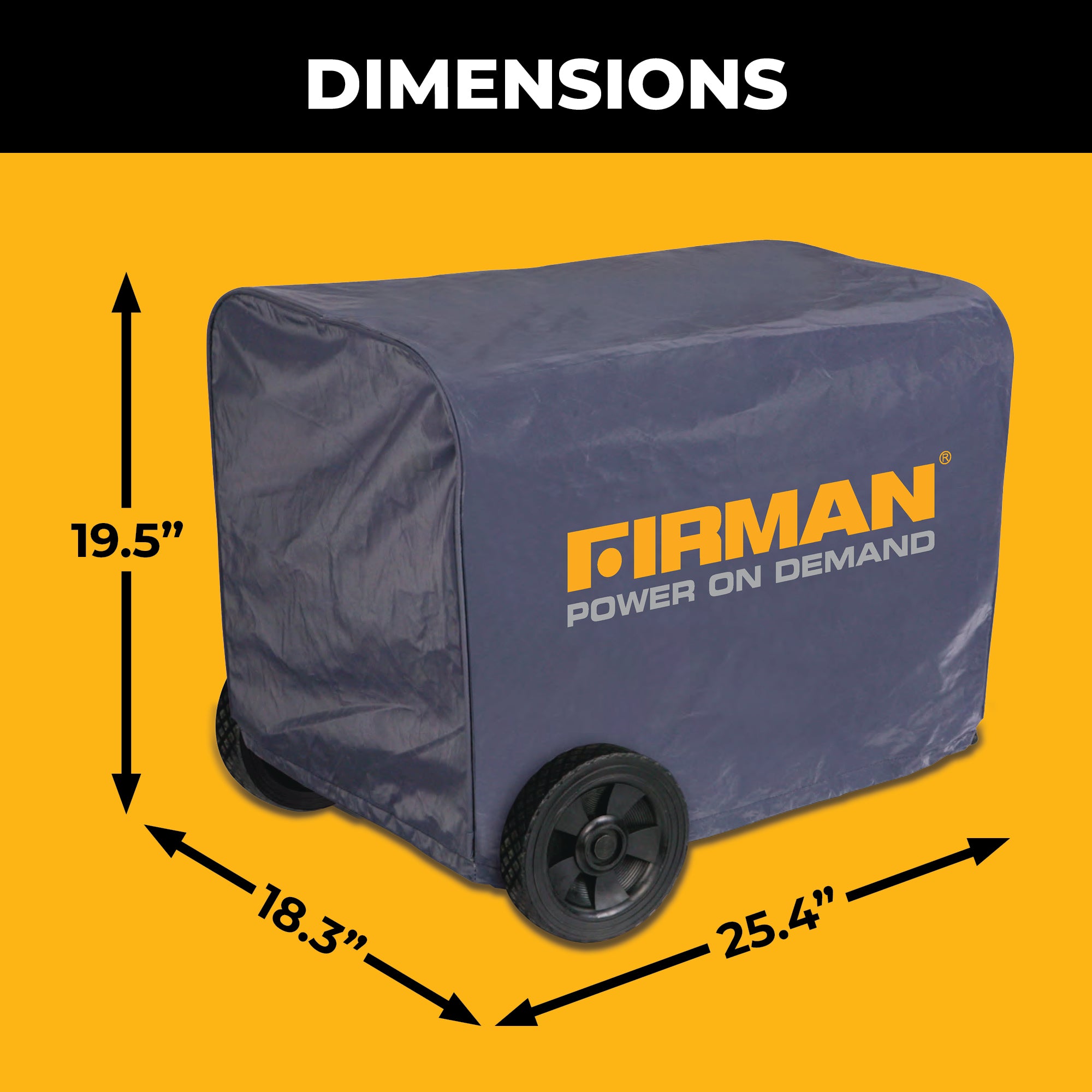 Small Size Portable Generator Weatherproof Cover