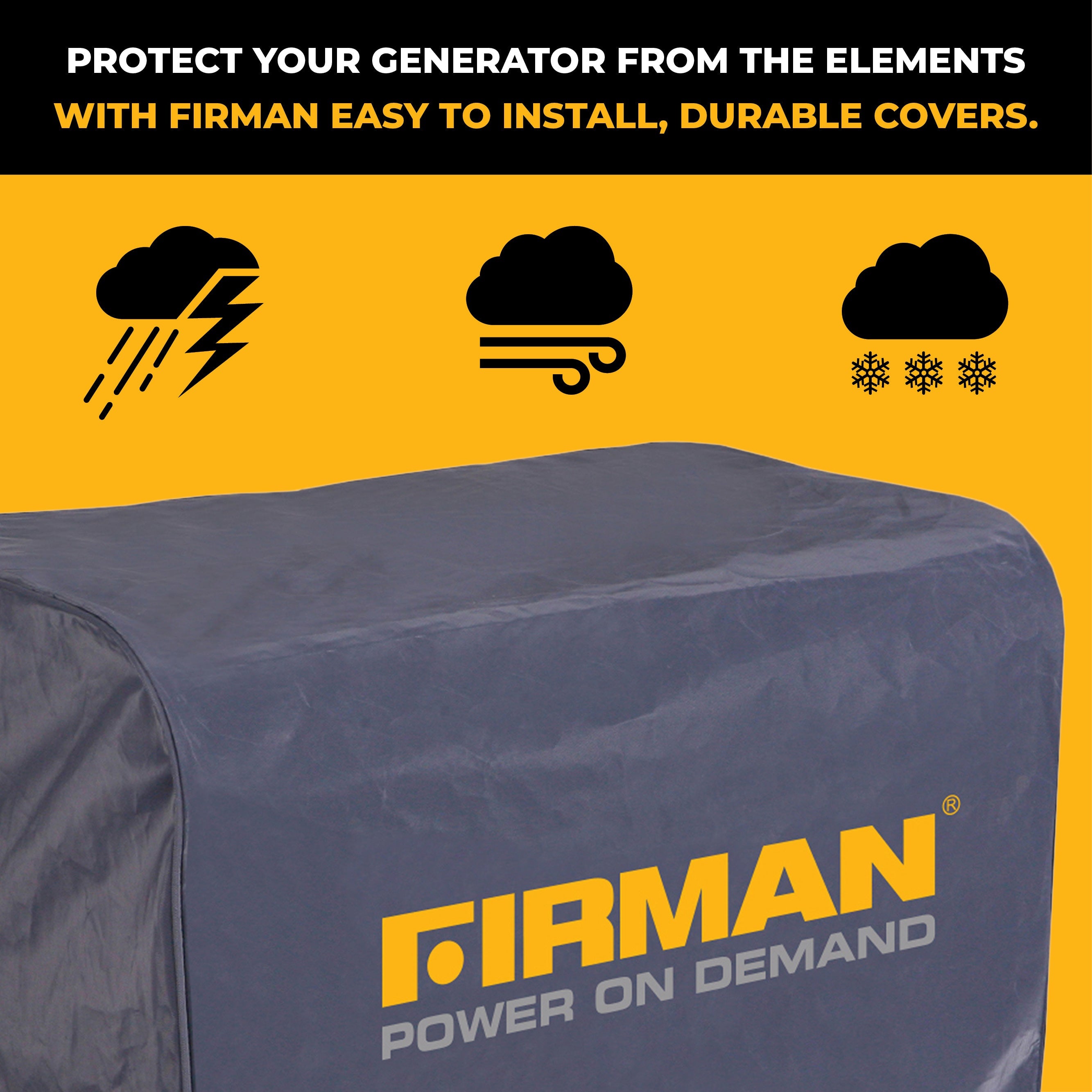 Large Size Portable Generator Cover