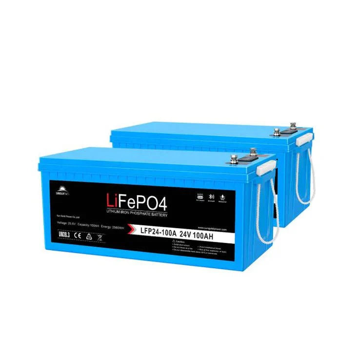 12V 200Ah LiFePo4 Deep Cycle Lithium Battery/ Bluetooth / Self- Heating / IP65