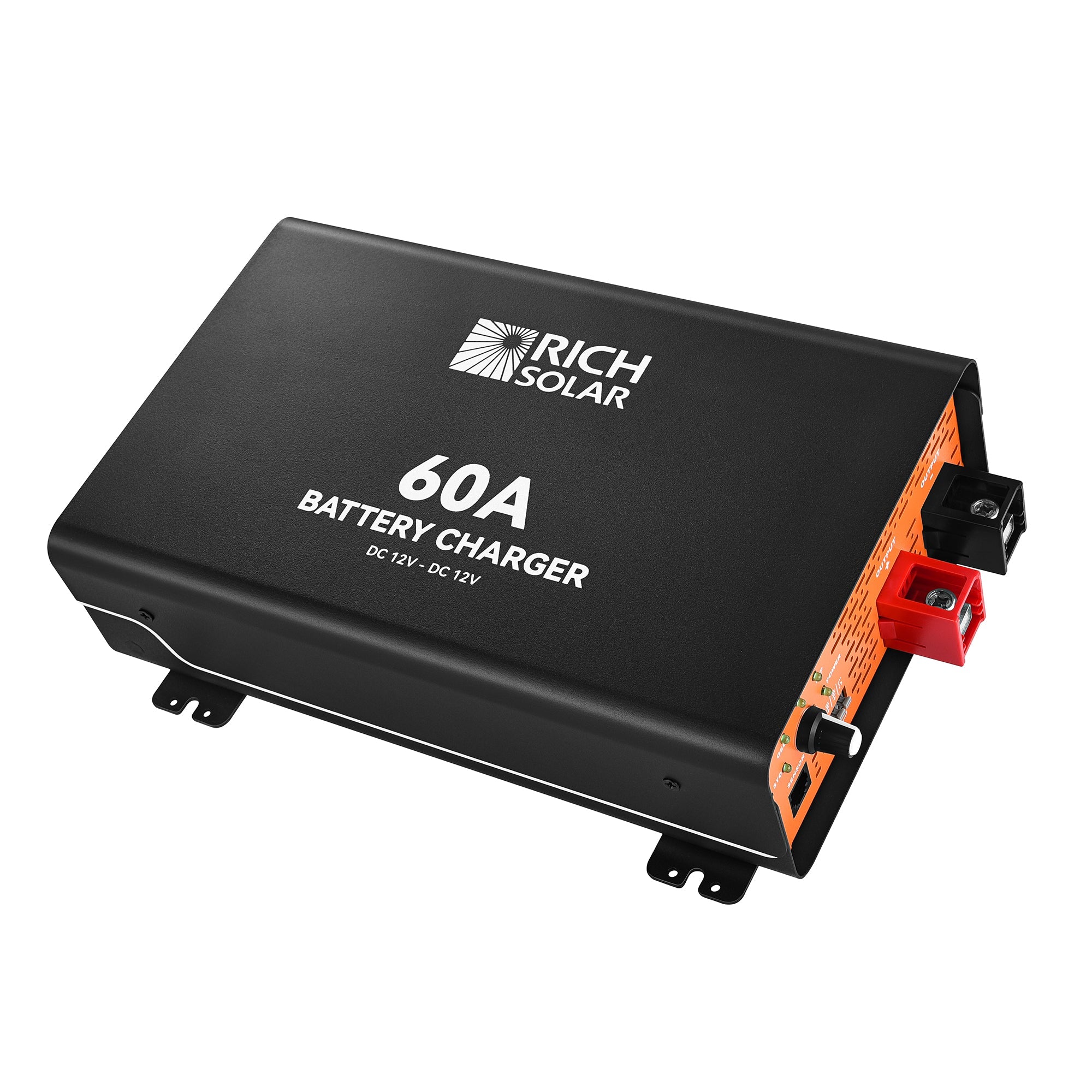 Rich Solar 12V 20A 40A 60A DC to DC Battery Charger for RV, Van, Boat, Off-Grid | Lithium & Lead-ACid Batteries