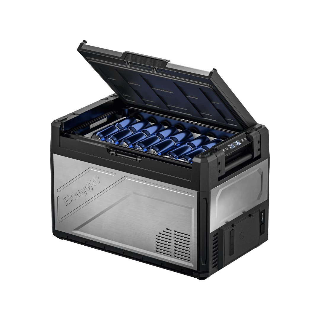 BougeRV Rocky V3.0 55QT Dual Zone 12V Car Fridge