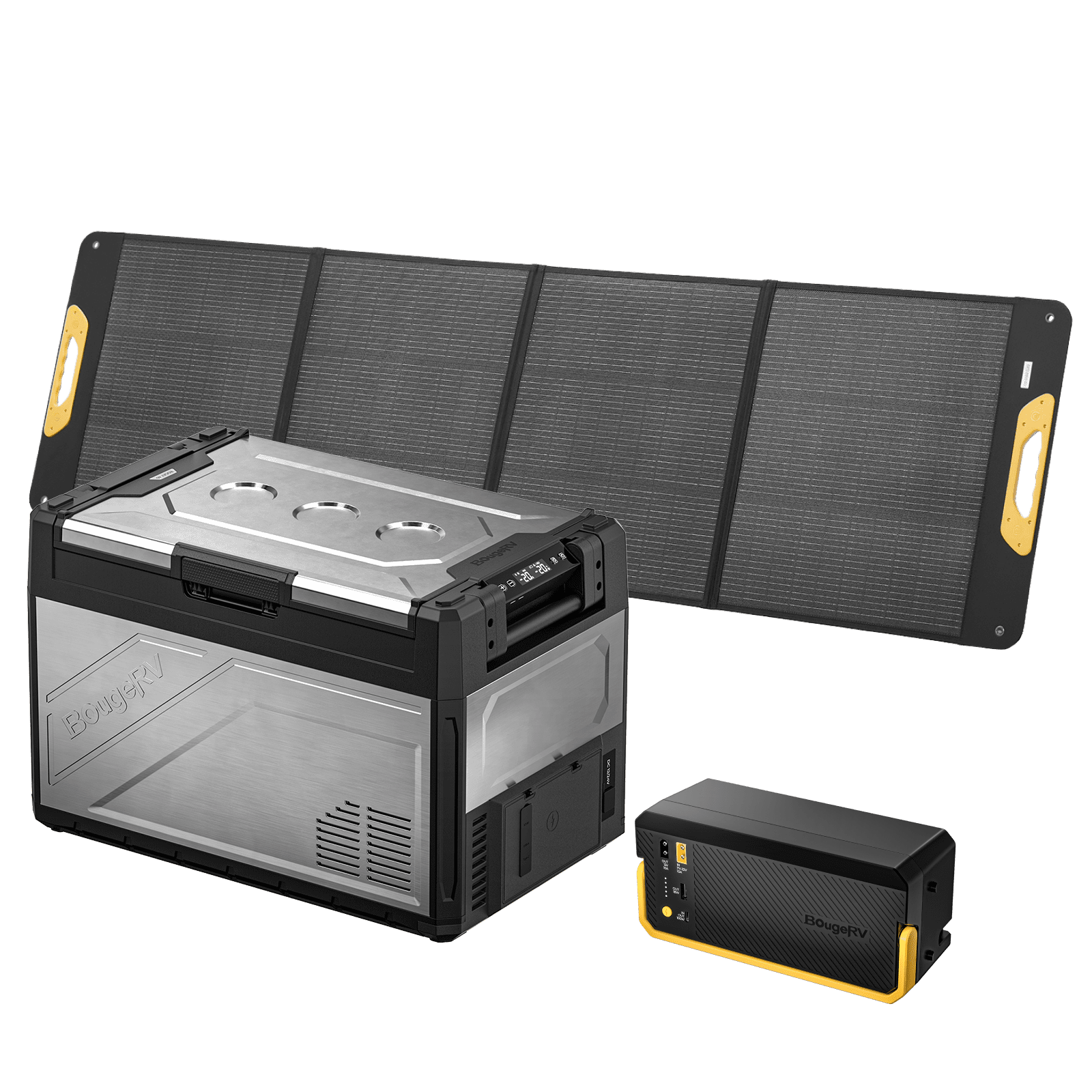 BougeRV Rocky V3.0 55QT Dual Zone 12V Car Fridge
