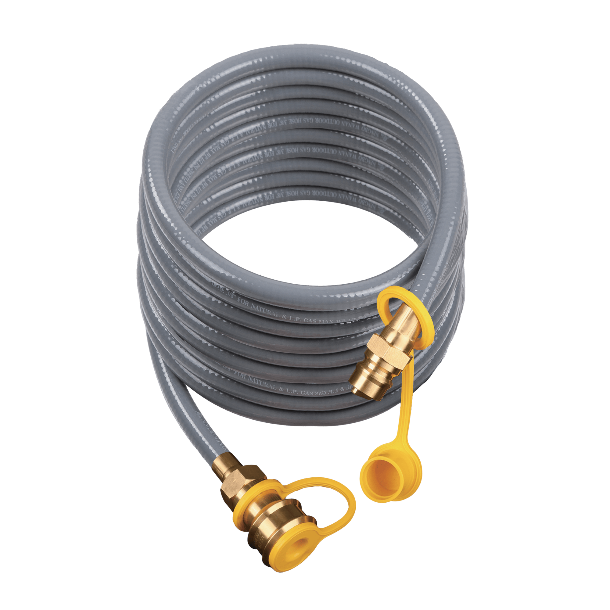 25FT Natural Gas Large Hose 3/4in with Storage Strap