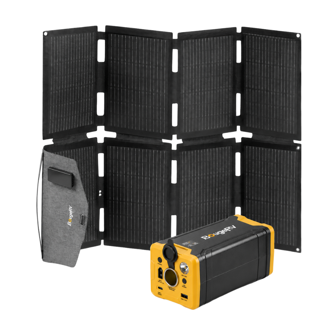 BougeRV 266Wh Portable Power Station for Fridge