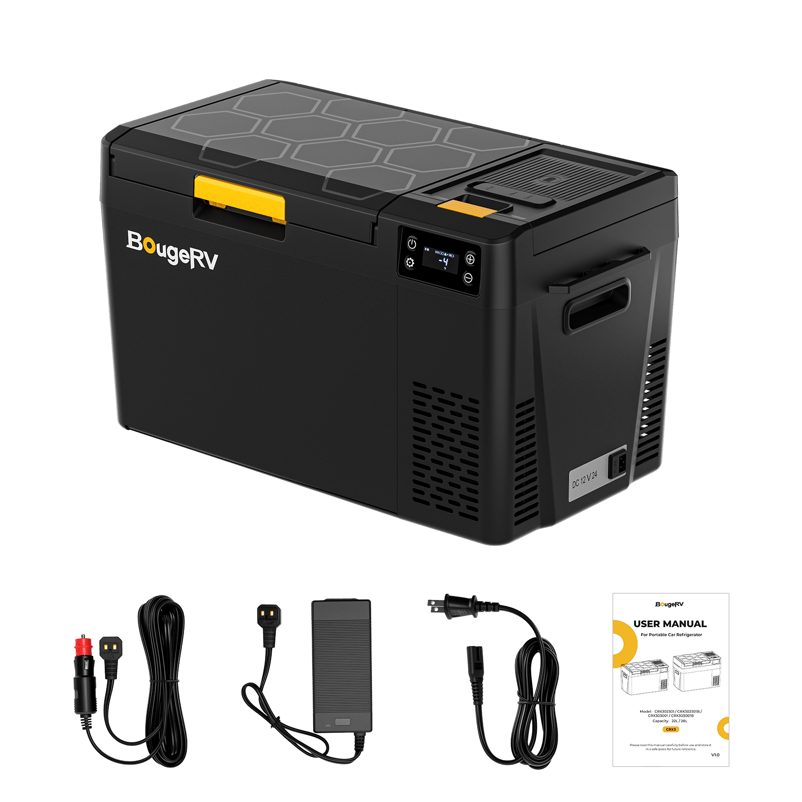 BougeRV CRX3 23QT Portable Car Fridge