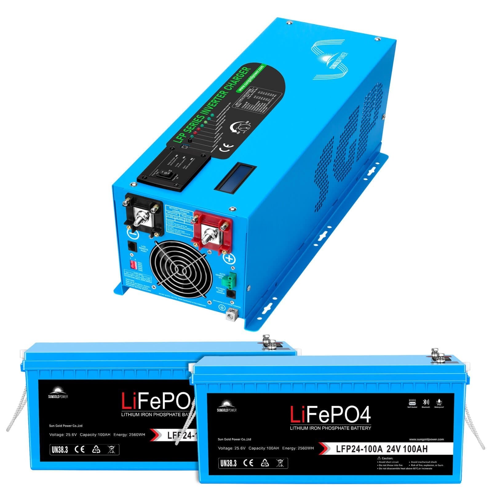 Low Frequency Inverter 3000W-DC24V (single phase) AC input 120V AC output 120V