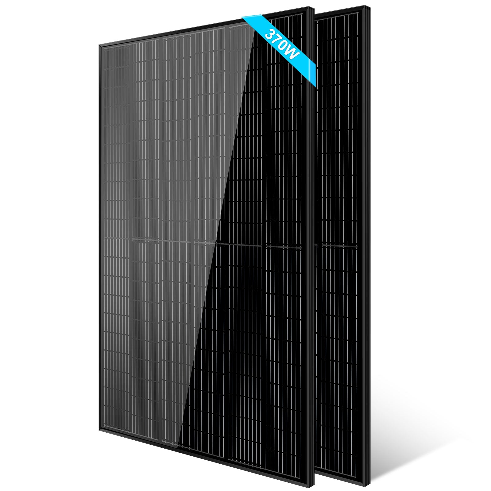 370W Mono Black Solar Panel