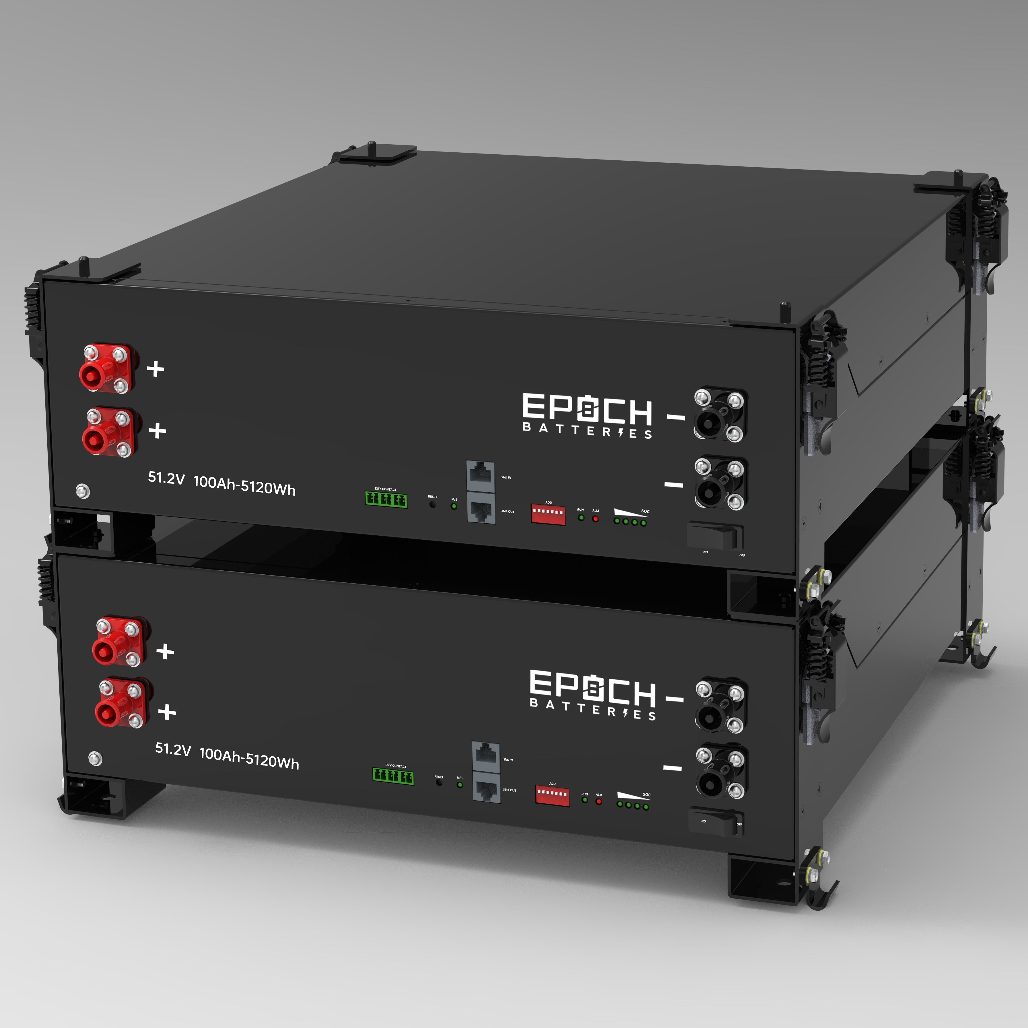 48V 100Ah (5.12kWh) - Self-Heating Server Rack Lithium Battery