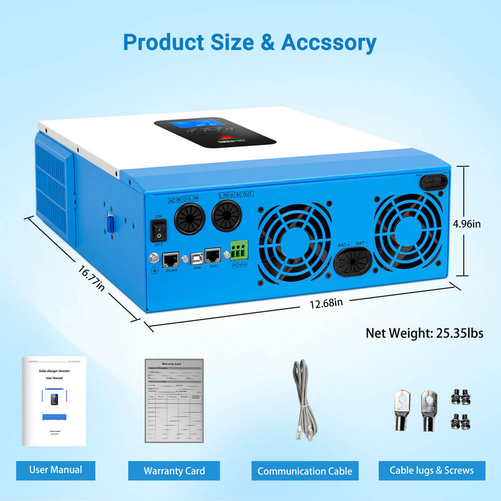 5000W 48V Solar Charger Inverter