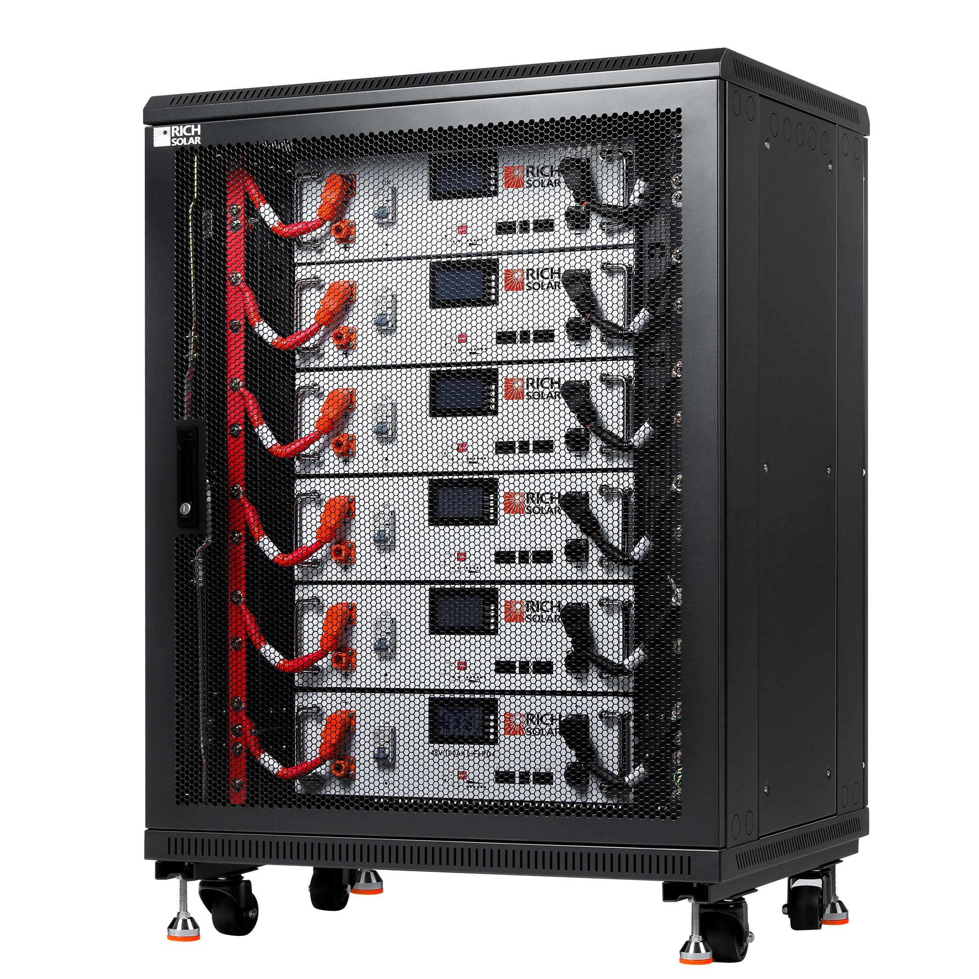 Rich Solar ALPHA 5 | 48V 100Ah LiFePO4 Battery | Premium 48V Server Rack Lithium Battery for Residential, Commercial, Off-Grid | 7,000 Lifetime Cycles
