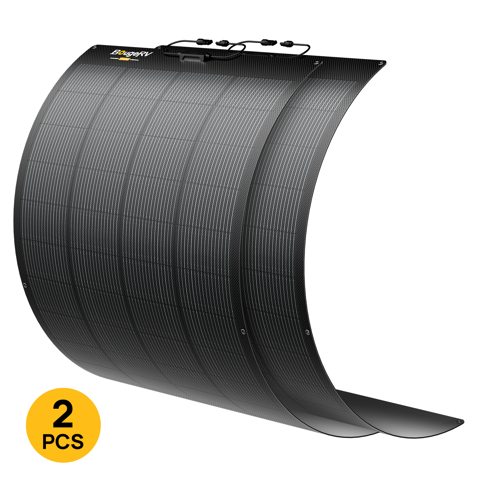 BougeRV Arch Pro 100W N-Type TOPCon Flexible Solar Panel (12V/24V Compatible)