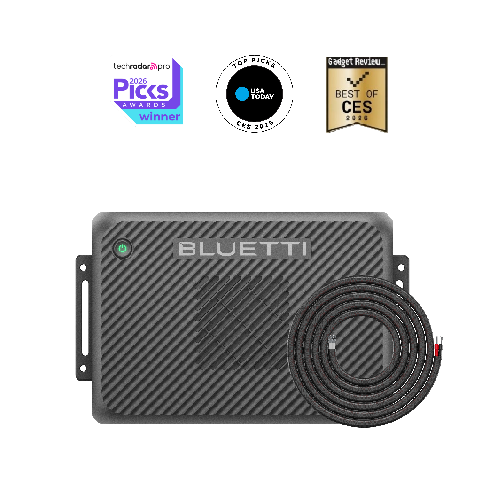 BLUETTI Charger 2 | 1200W Alternator & Solar Dual DC Charger