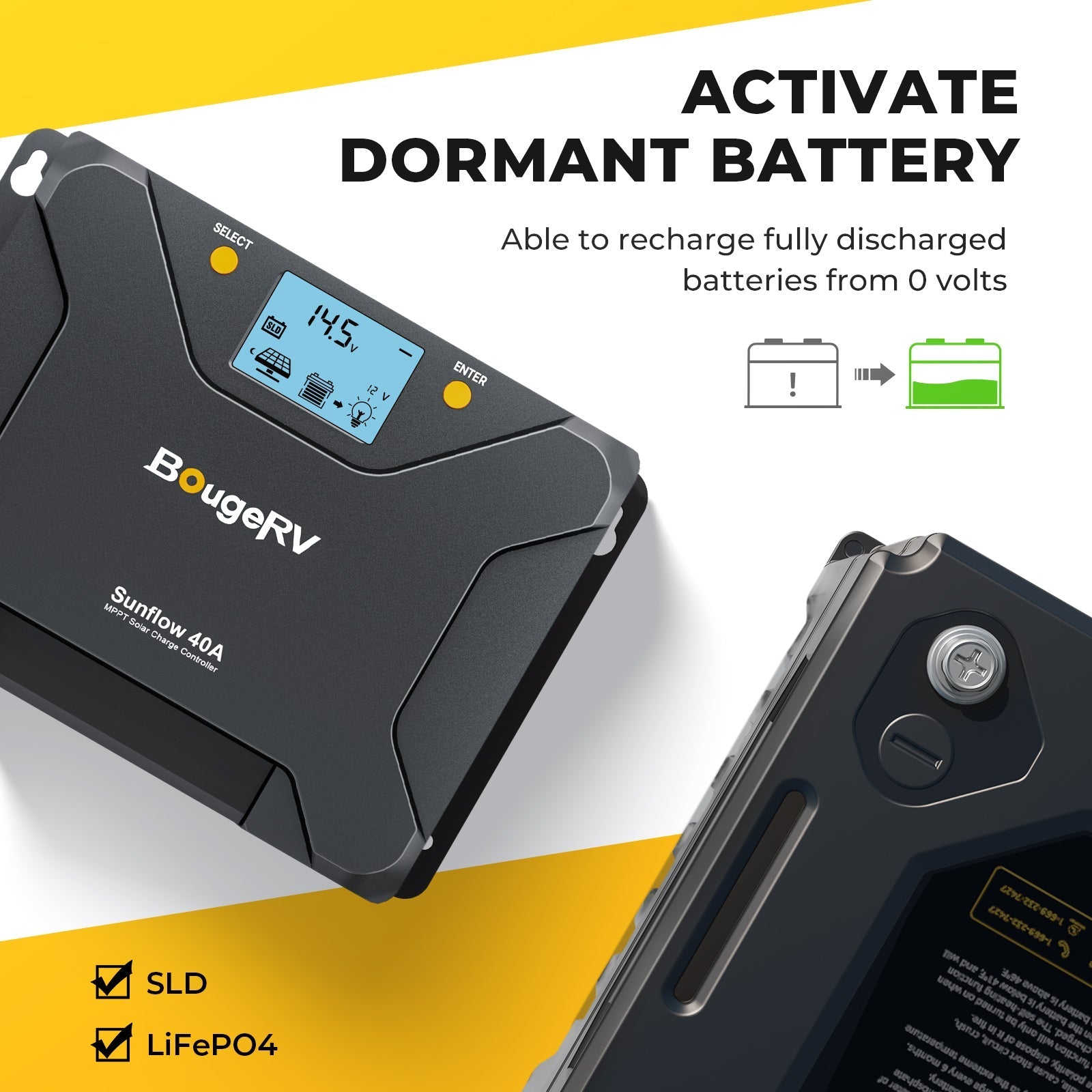 BougeRV 200W 12V Arch Pro Solar System Kit