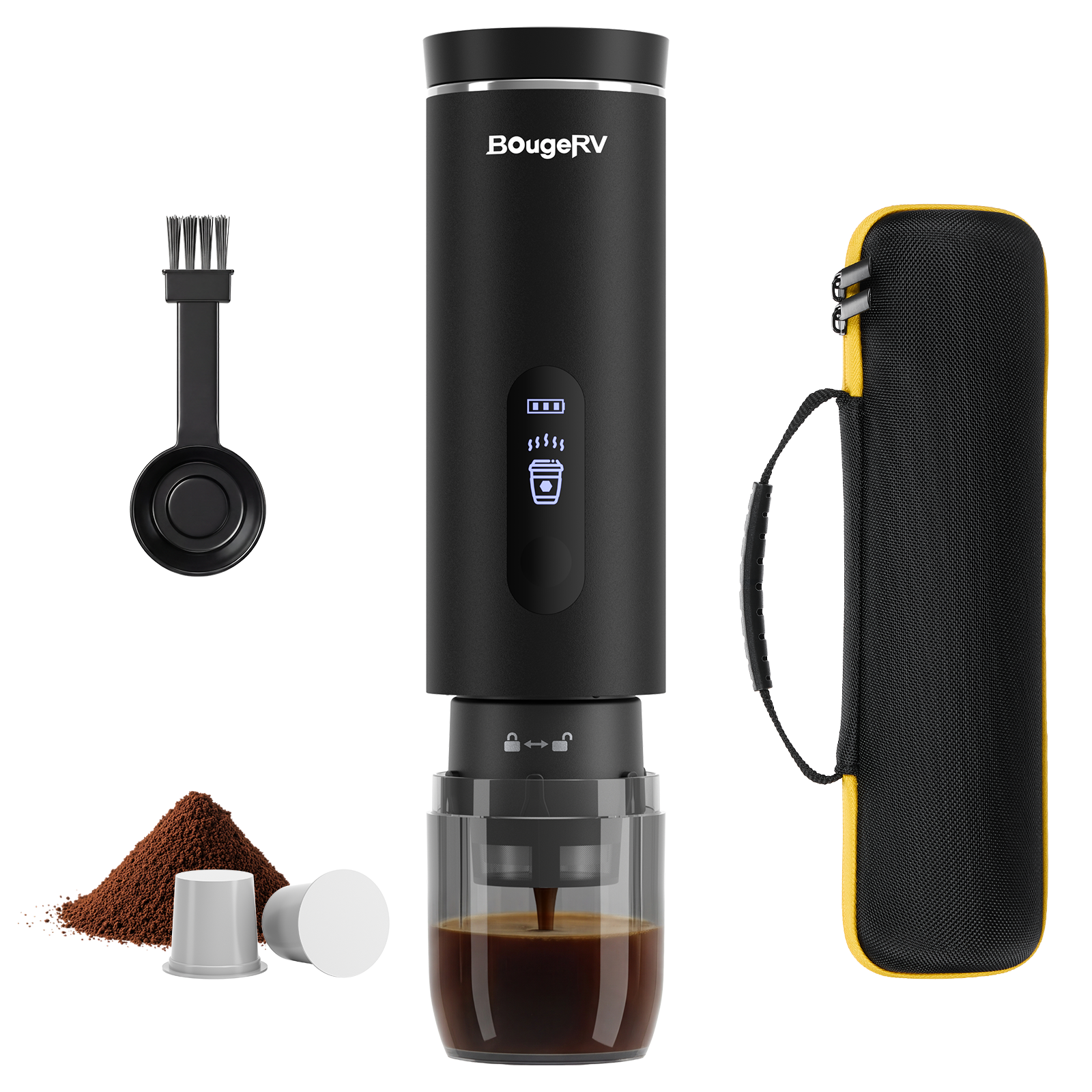 BougeRV CM02 Self-Heating Portable Coffee Maker
