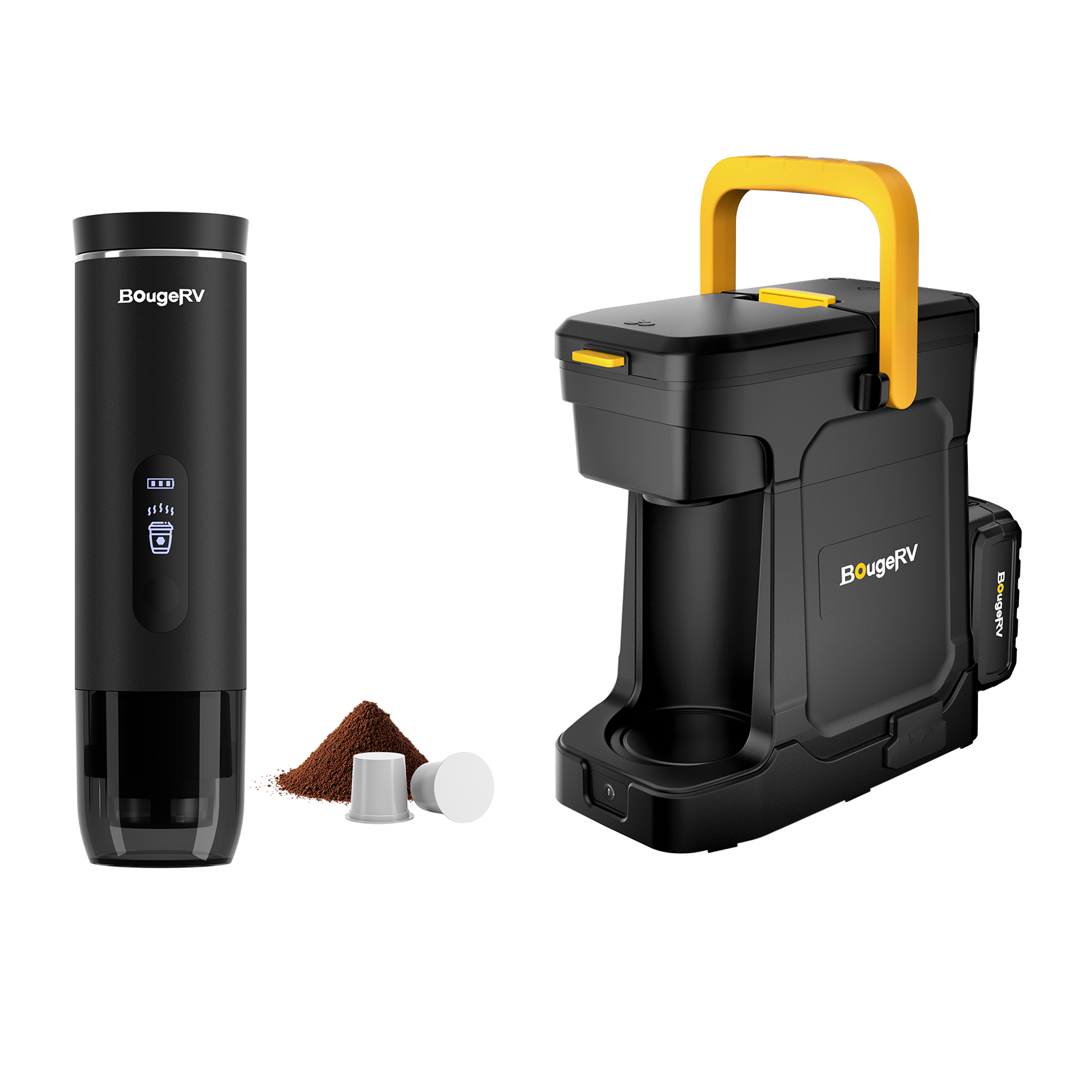 BougeRV Portable Coffee Maker With 144Wh Battery