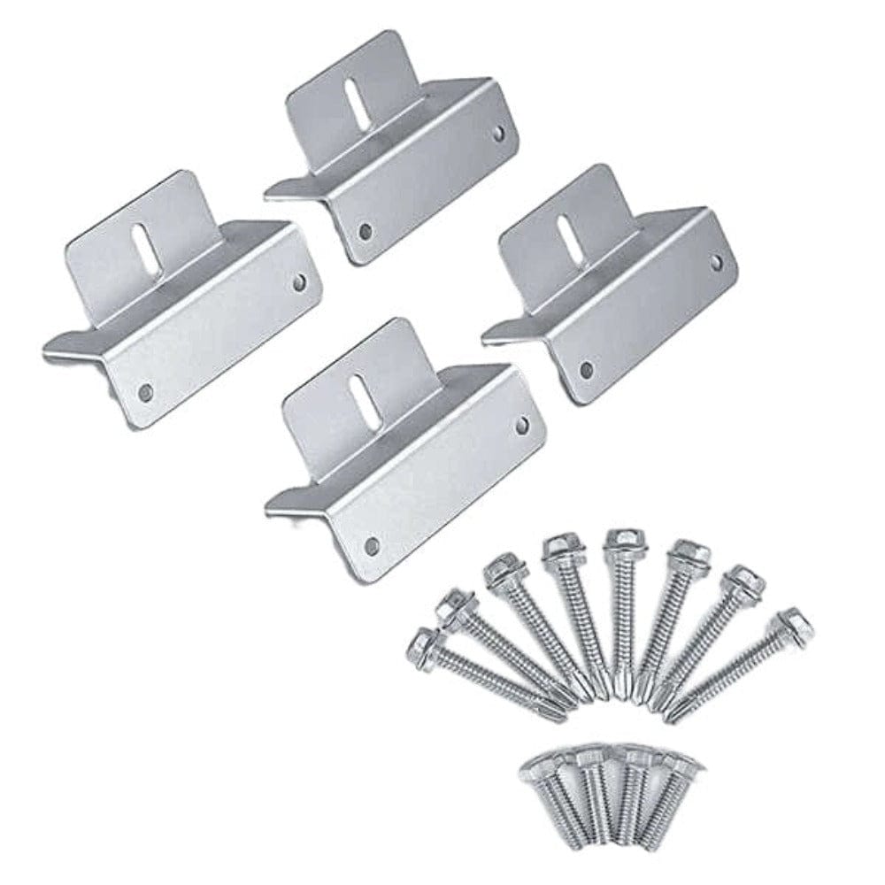 BougeRV Solar Panel Mounting Z Bracket Mount Kits Supporting