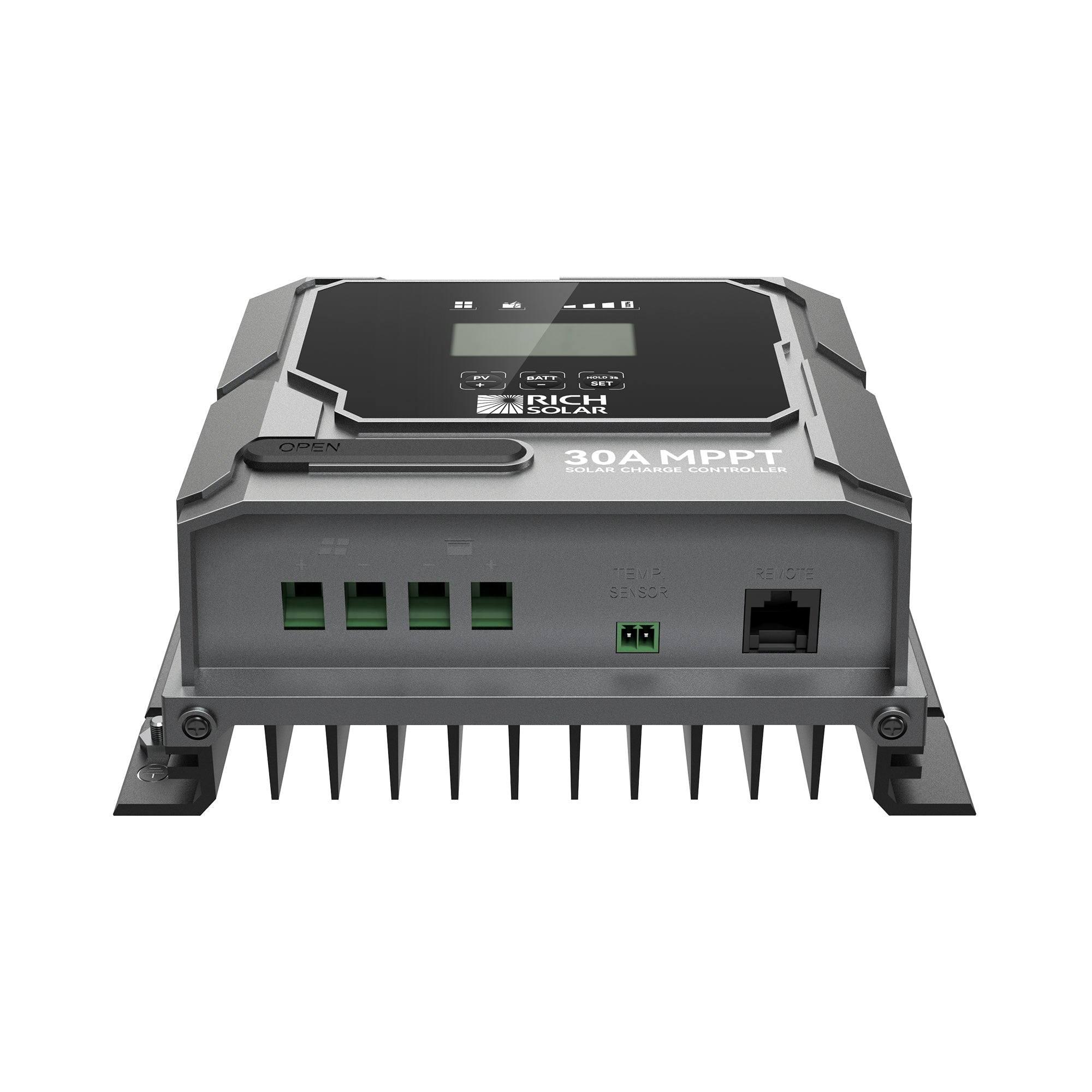 Rich Solar BRAVO 30 | 30 Amp MPPT Solar Charge Controller | Premium 30A 12V/24V MPPT Solar Controller for RVs, Trailers, Campers, Vans, Boats, Off-Grid