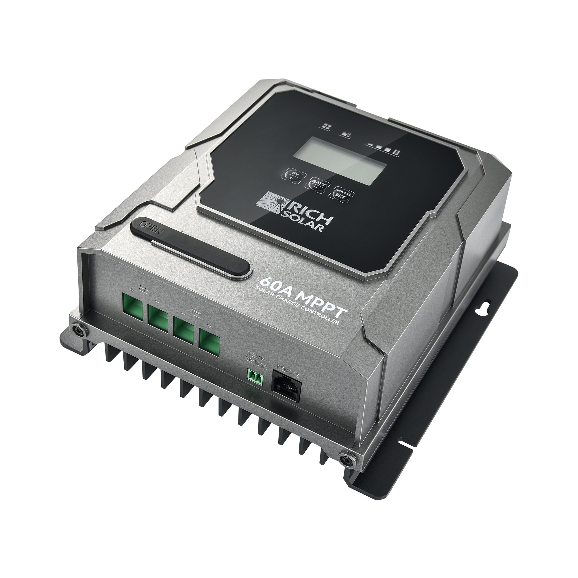 Rich Solar BRAVO 60 | 60A MPPT Solar Charge Controller | Premier 60A 12V/24V MPPT Solar Controller for RVs, Trailers, Campers, Vans, Boats, Off-Grid