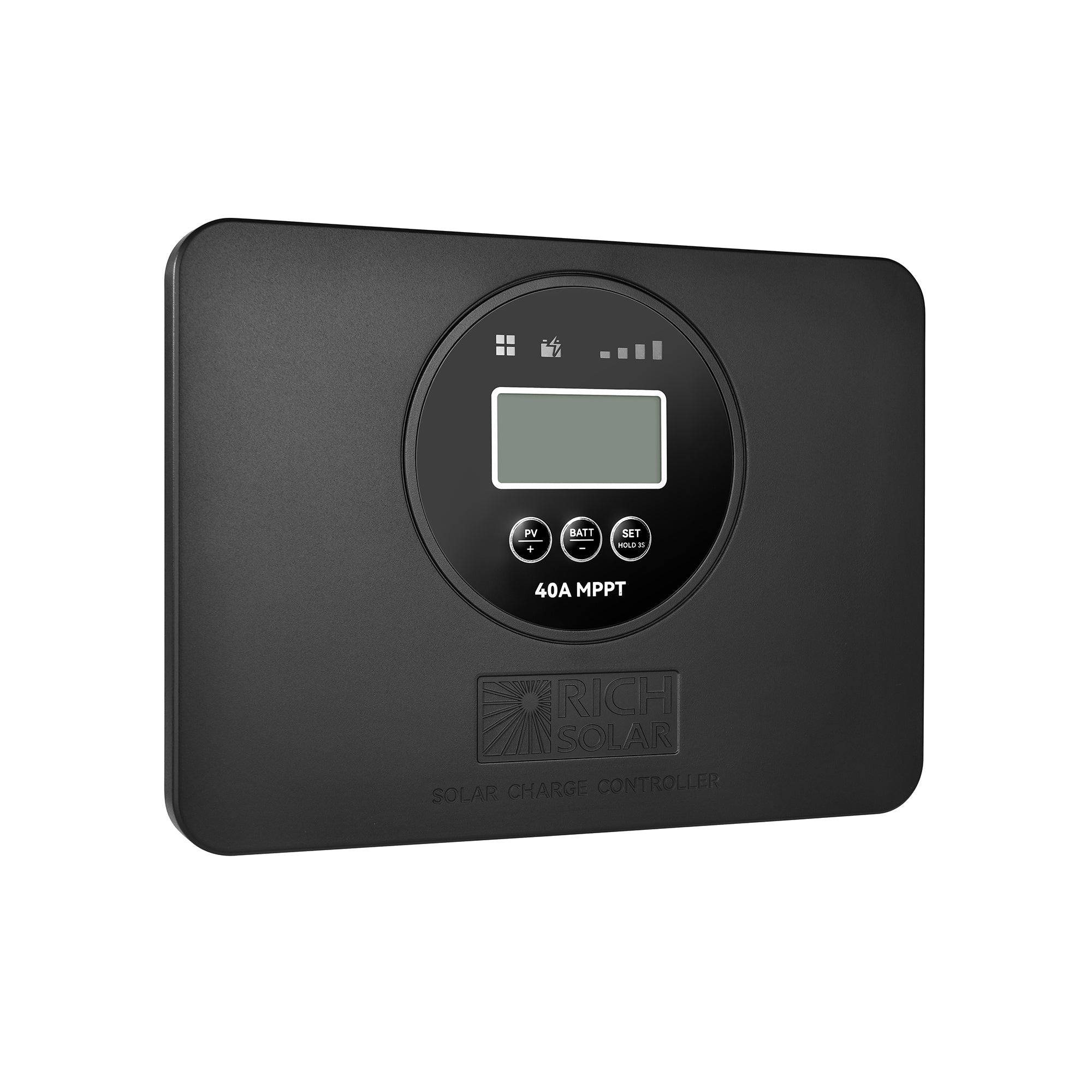 Rich Solar BRAVO PRO 40 | Premium 40A 12V/24V MPPT Flush Mount Solar Controller for RVs, Trailers, Campers, Vans, Boats, Off-Grid | With Bluetooth