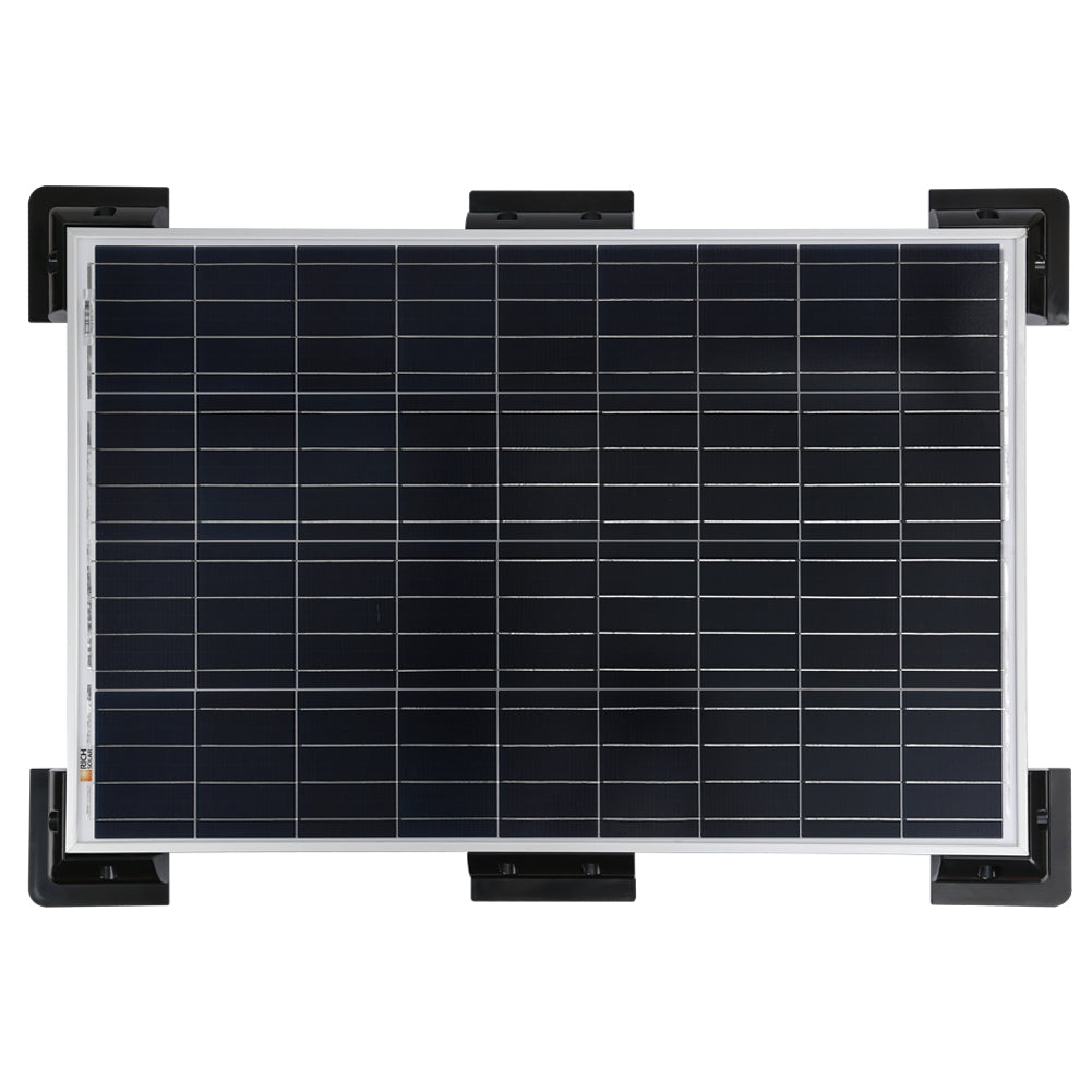 Rich Solar Corner Bracket Mounts | Set of 6 Brackets for Solar Panel Mounting | Designed for RICH SOLAR MEGA Series Solar Panels | Easy to Install
