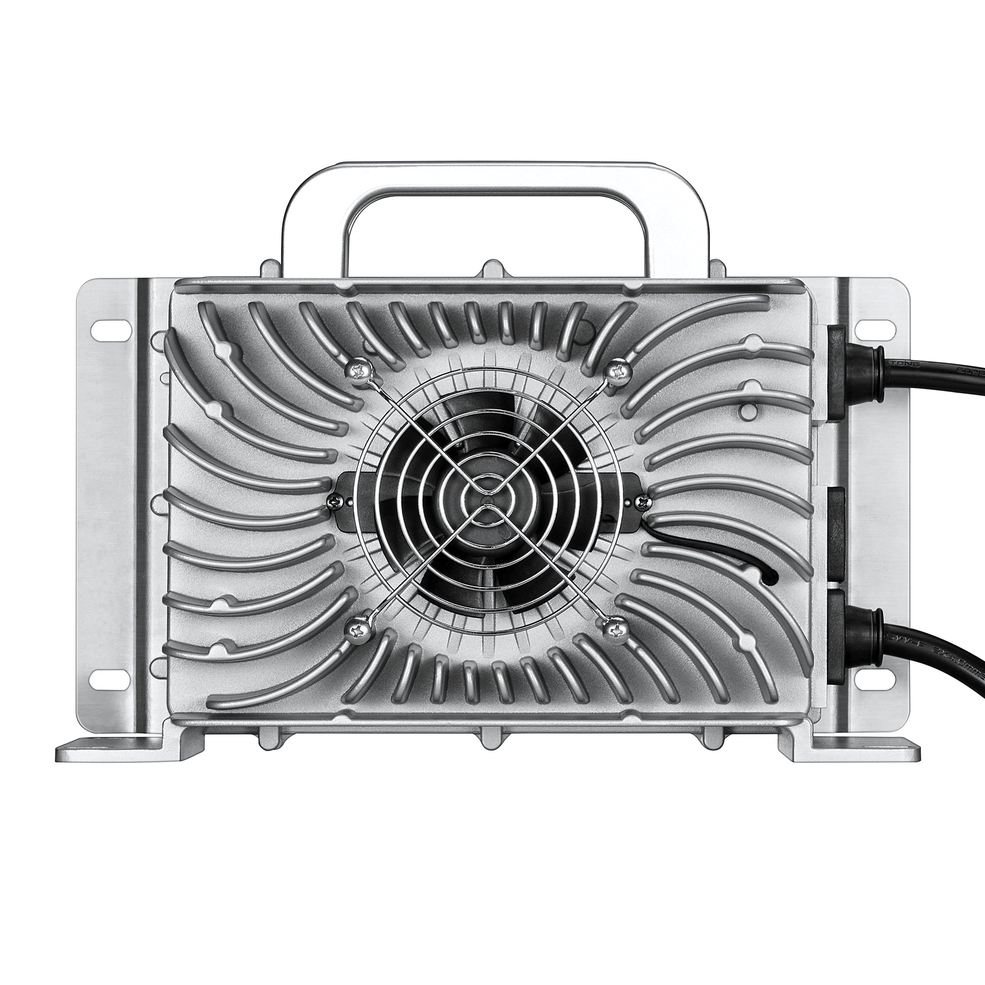 Rich Solar 48V (57.6V) Waterproof LiFePO4 Charger | 20A - 25A, 100-240V AC, 8-in-1 Protection, Fan-Cooled