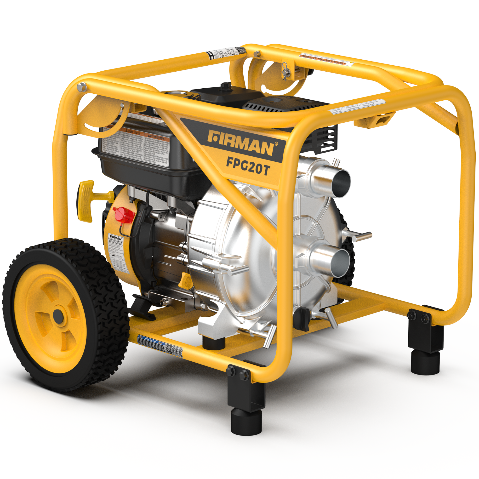 2-Inch Portable High Pressure Water and Semi-Trash Pump