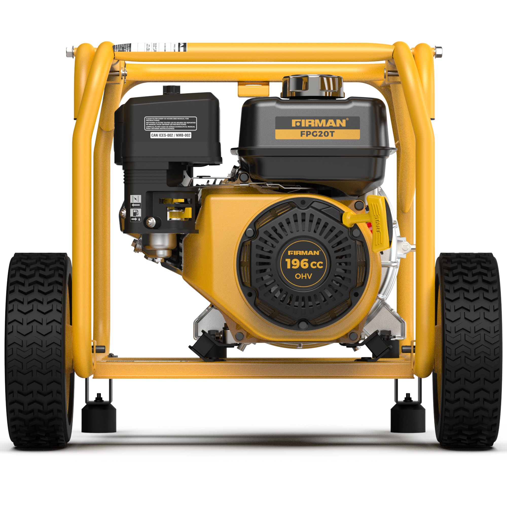 2-Inch Portable High Pressure Water and Semi-Trash Pump