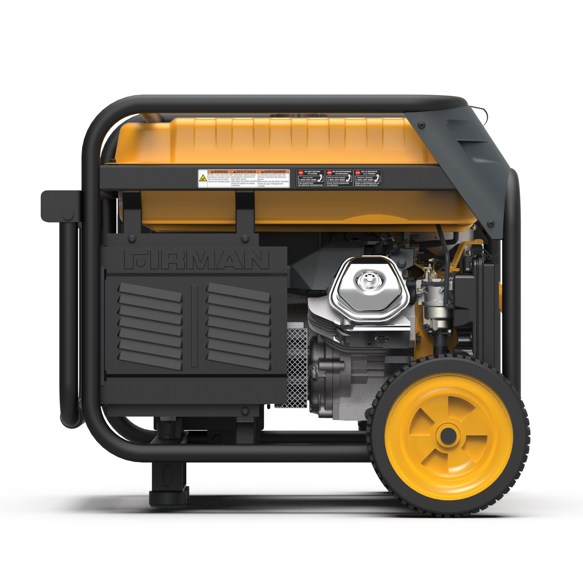 Dual Fuel Portable Generator 7125/5700W Electric Start 120/240V