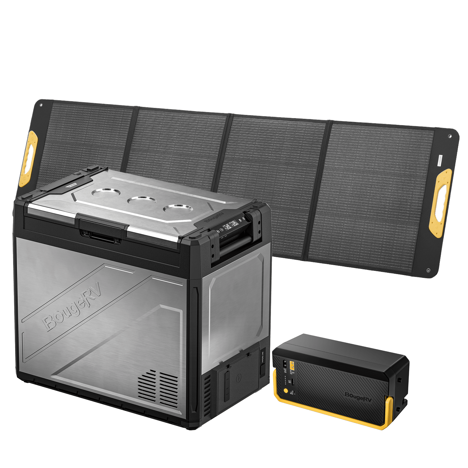 BougeRV Rocky V3.0 81QT Dual Zone 12V Car Fridge