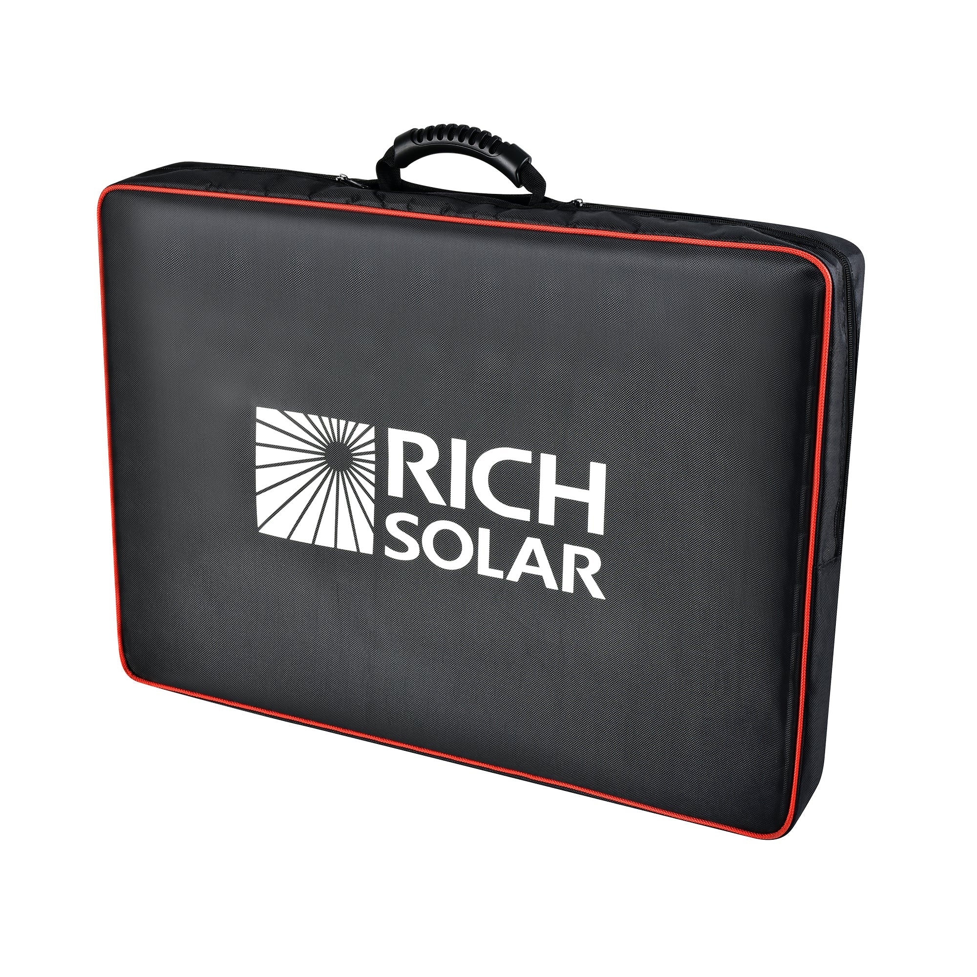 Rich Solar MEGA 100 Portable Briefcase Solar Panel | 100 Watt Portable Solar Panel | Premier 12V Portable Solar Panel for Generators, Power Stations, Vans | High Efficiency
