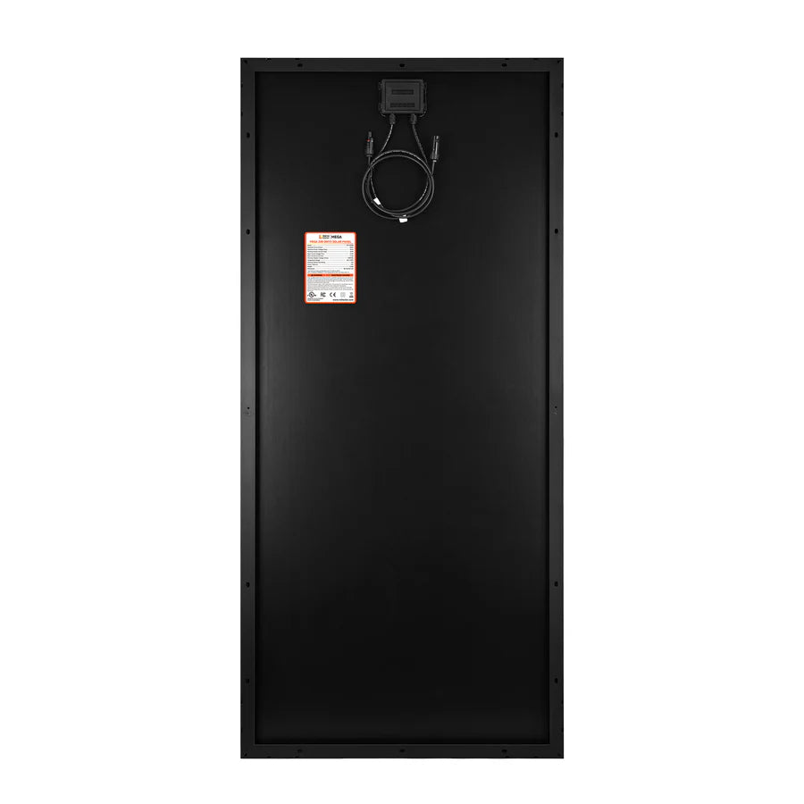 Rich Solar MEGA 200 | 200 Watt Solar Panel | Premier 12V Off-Grid Solar Panel for RVs Cabins, Boats | 25-Year Output Warranty