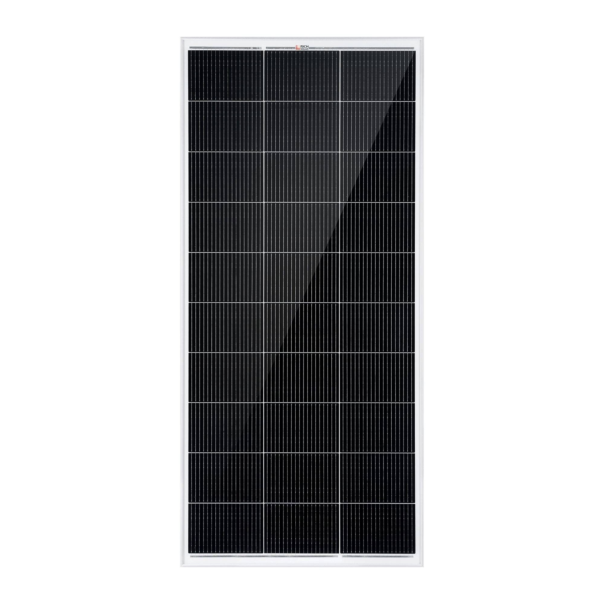 Rich Solar MEGA 200 | 200 Watt Solar Panel | Premier 12V Off-Grid Solar Panel for RVs Cabins, Boats | 25-Year Output Warranty